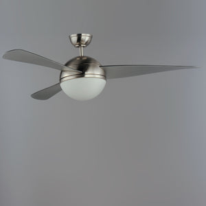Cupola 52" Black Fan 2-Light LED