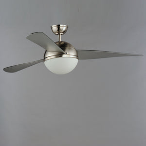 Cupola 52" Black Fan 2-Light LED