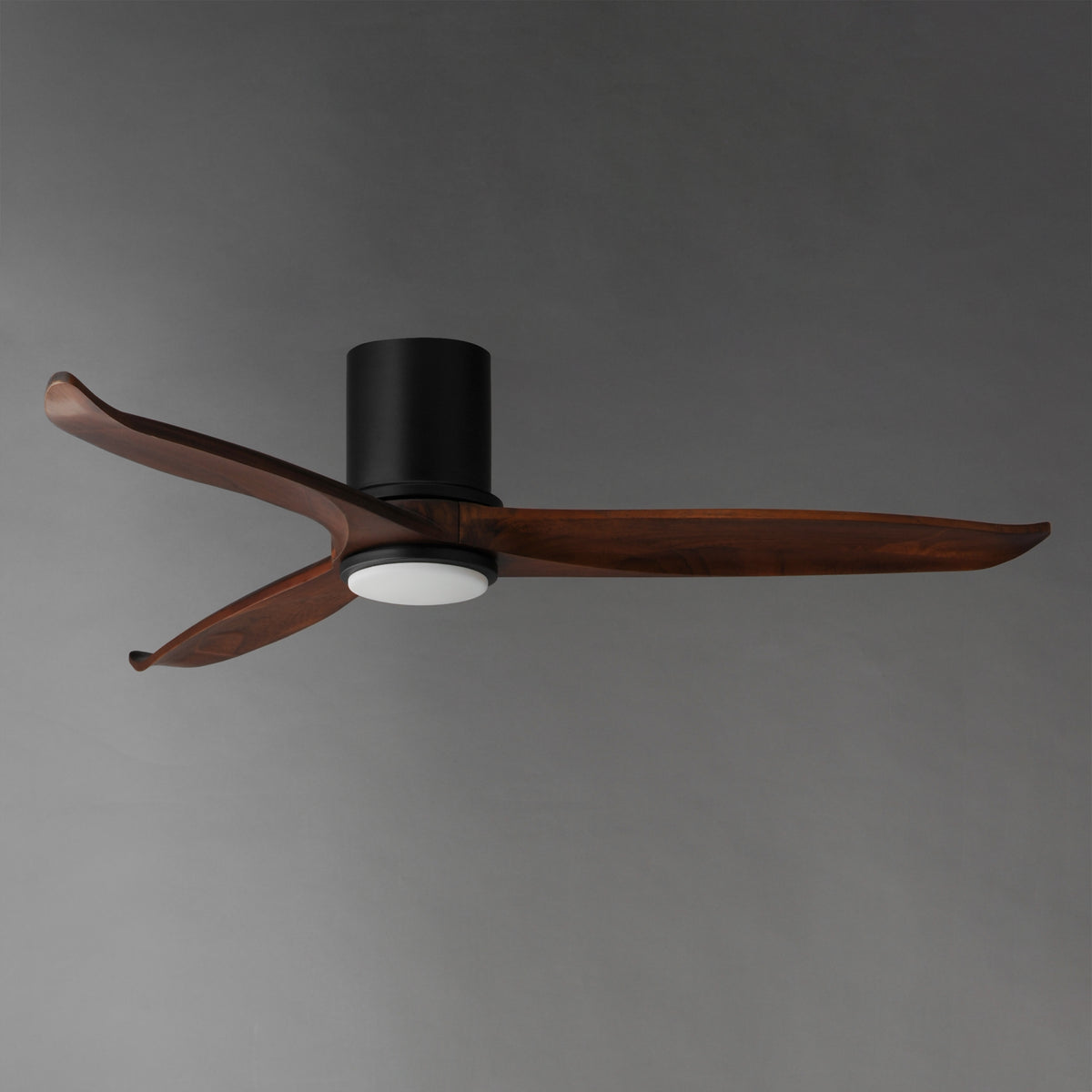 Woodwind 52" Solid Wood Blade Hugger Fan w LED