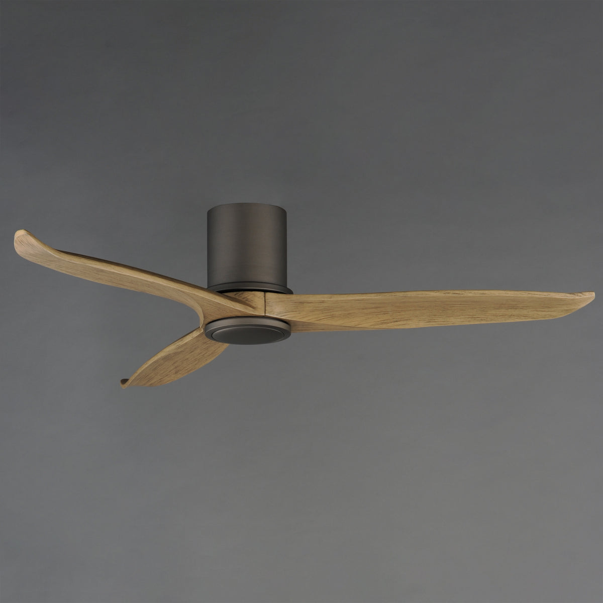 Woodwind 52" Solid Wood Blade Hugger Fan w LED