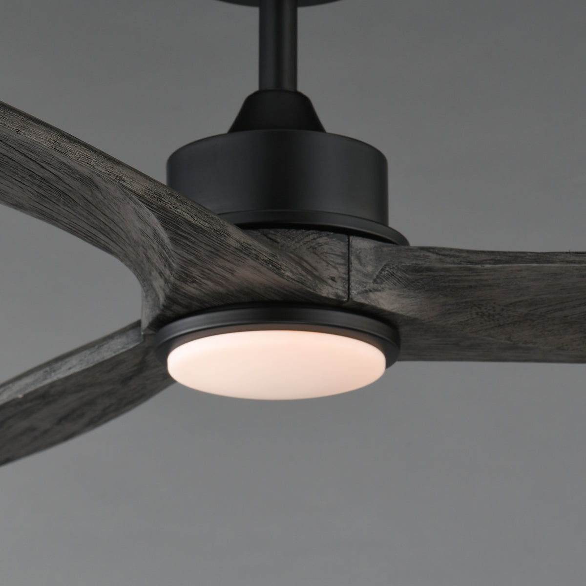 Woodwind 52" Solid Wood Blade Fan w LED Light Kit