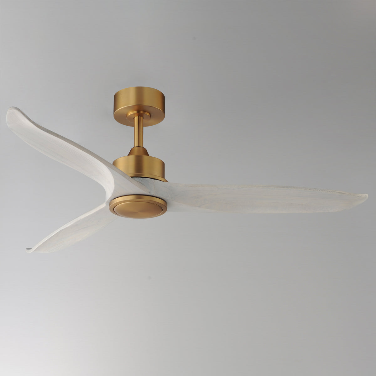 Woodwind 52" Solid Wood Blade Fan w LED Light Kit