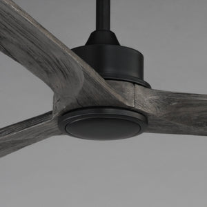 Woodwind 72" Solid Wood Blade Fan w LED Light Kit