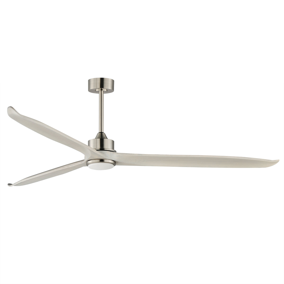 Woodwind 80" Solid Wood Blade Fan W LED Light Kit