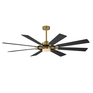 Helm 72" Indoor Fan w LED Light Kit
