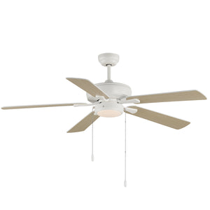 52" Super-Max Fan w/ LED Light Kit - Black