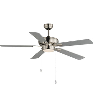 52" Super-Max Fan w/ LED Light Kit - Black