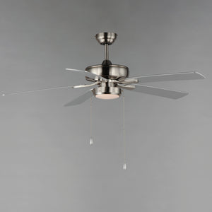 52" Super-Max Fan w/ LED Light Kit - Black