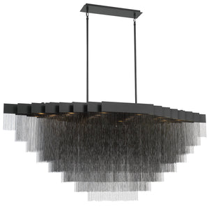 Bloomfield 28-Light 73" Integrated LED Grand Chandelier