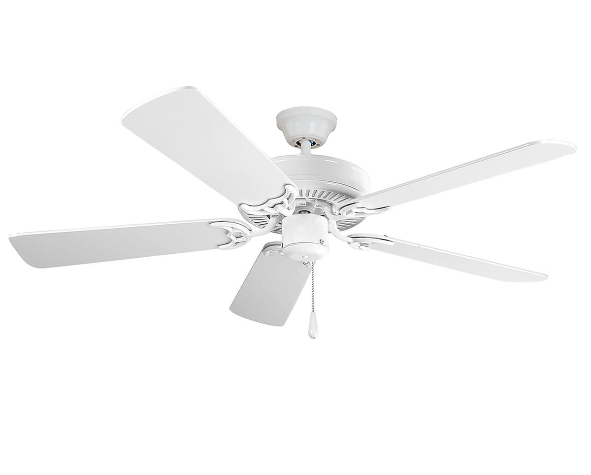 Basic-Max 52" Black Fan Black/Walnut Blades