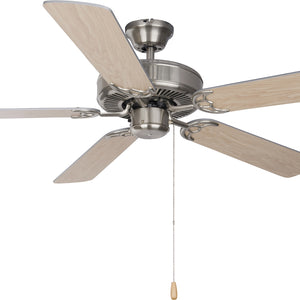 Basic-Max 52" Black Fan Black/Walnut Blades