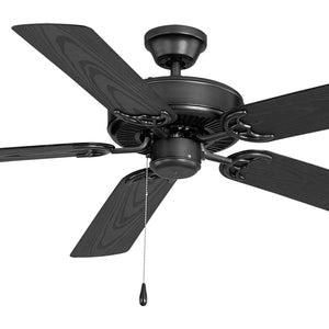 Basic-Max 52" Outdoor Black Fan
