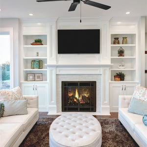 Basic-Max 52" Outdoor Black Fan