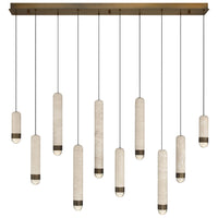Cambre 10-Light 50" Integrated LED Linear Chandelier