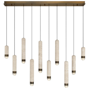 Cambre 10-Light 50" Integrated LED Linear Chandelier