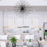 Dendelio 35-Light 54" Grand Chandelier