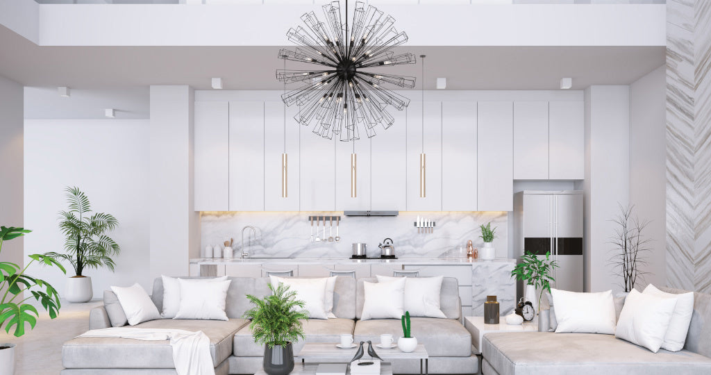 Dendelio 35-Light 54" Grand Chandelier