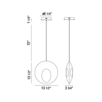 Arlington 14" Integrated LED Pendant
