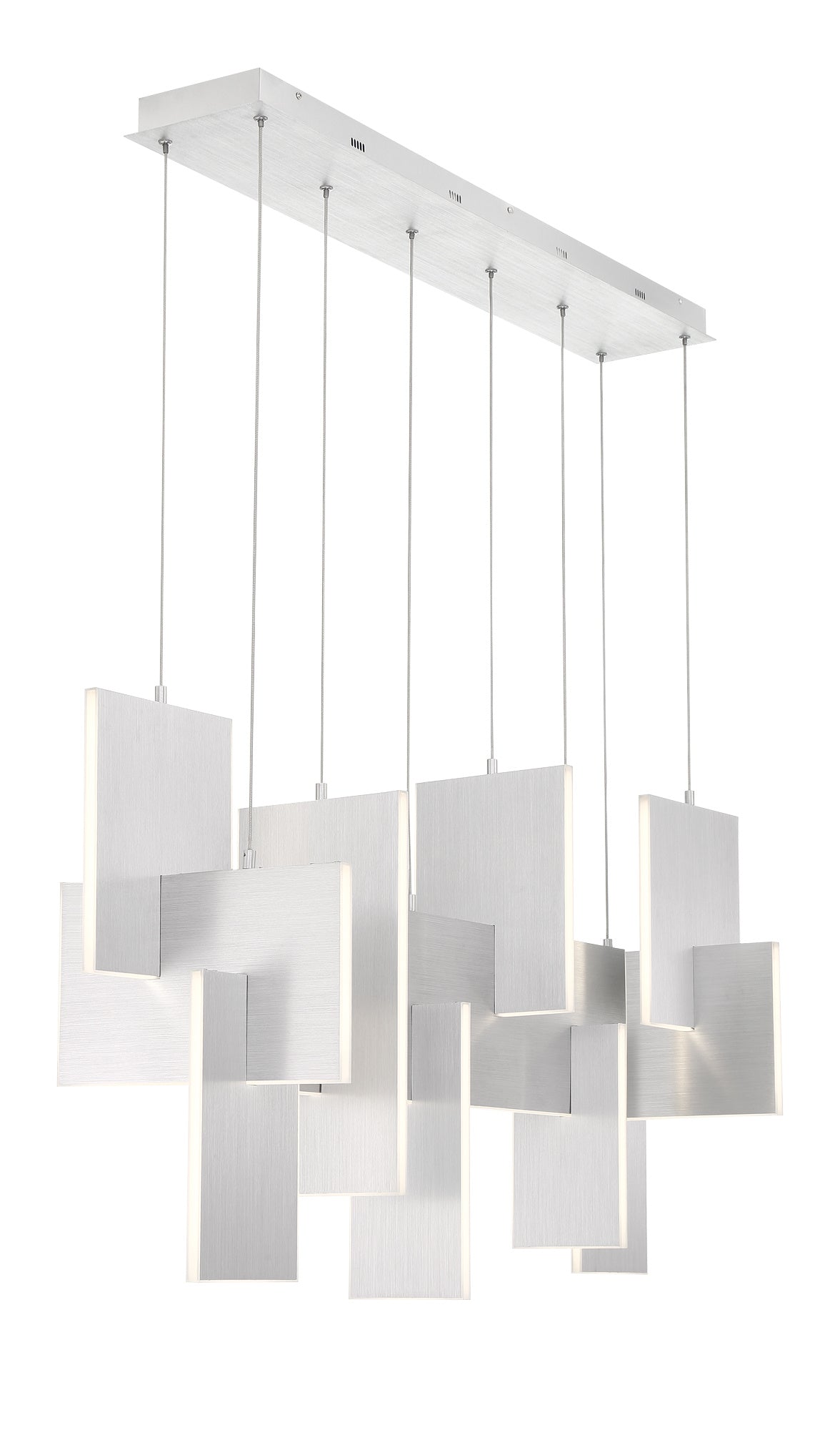 Coburg 3-Light 42" Integrated LED Linear Chandelier