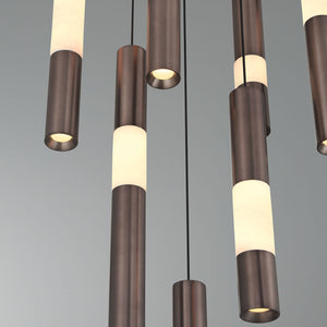 Ronda 11-Light 20" Integrated LED Multi Drop Chandelier