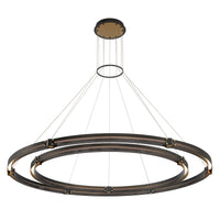 Admiral 2-Tiers 2-Light 62" Integrated LED Grand Chandelier