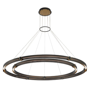 Admiral 2-Tiers 2-Light 62" Integrated LED Grand Chandelier