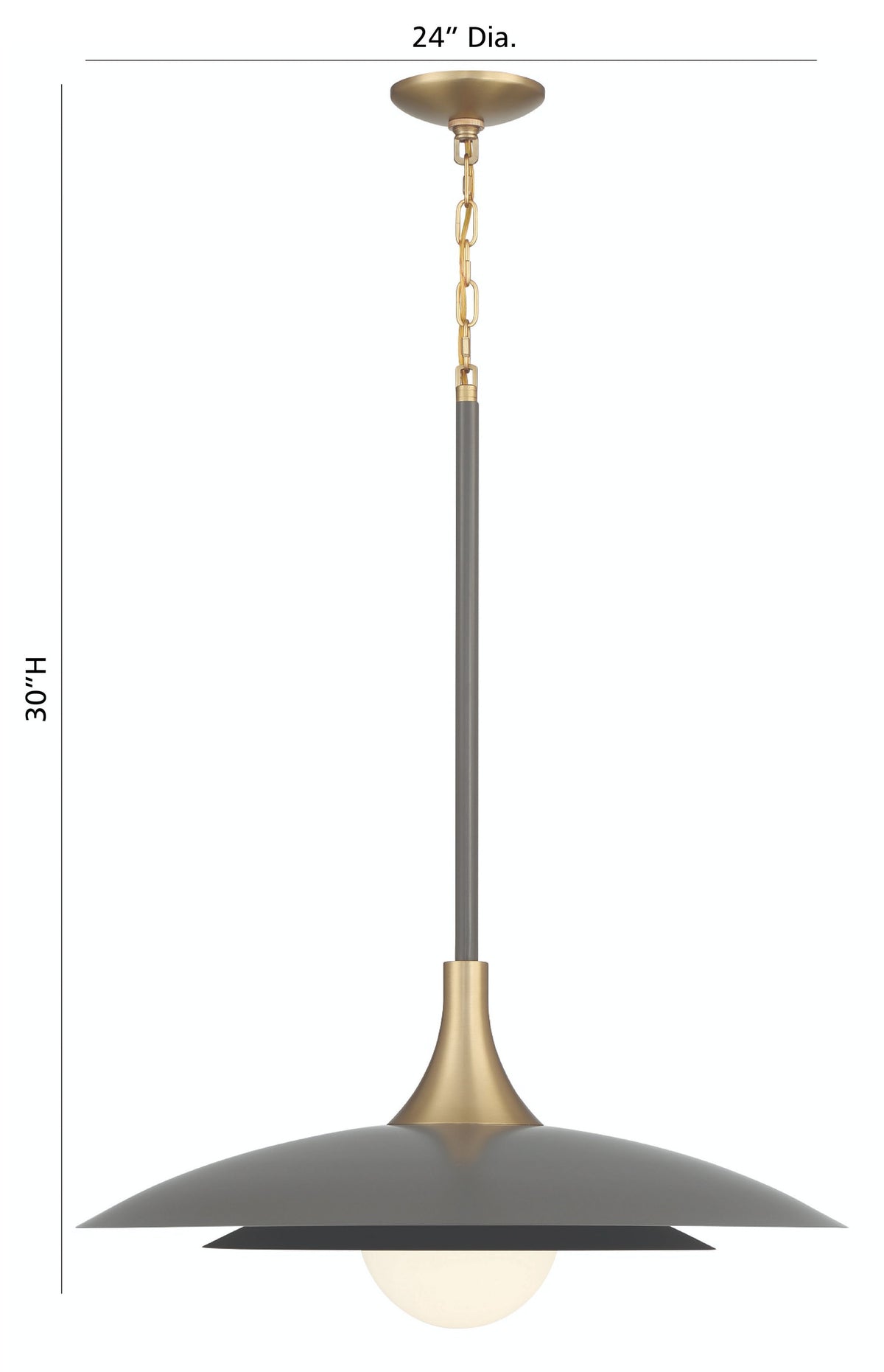 Welsh 30" Integrated LED Pendant