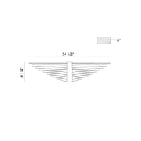 Seraph 25" Integrated LED Wall Sconce