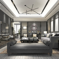 Crossroads 9-Light 57" Integrated LED Flush Mount