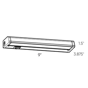 CounterLed Pivoting Hardwired CCT Linear