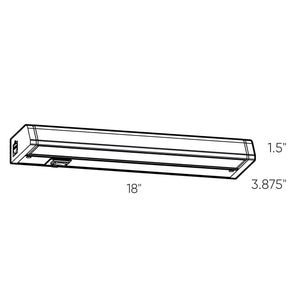 CounterLed Pivoting Hardwired CCT Linear