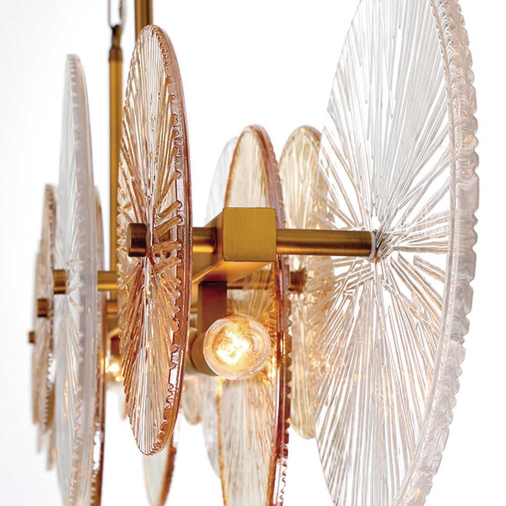 Sue-Anne 8-Light 57" Linear Chandelier