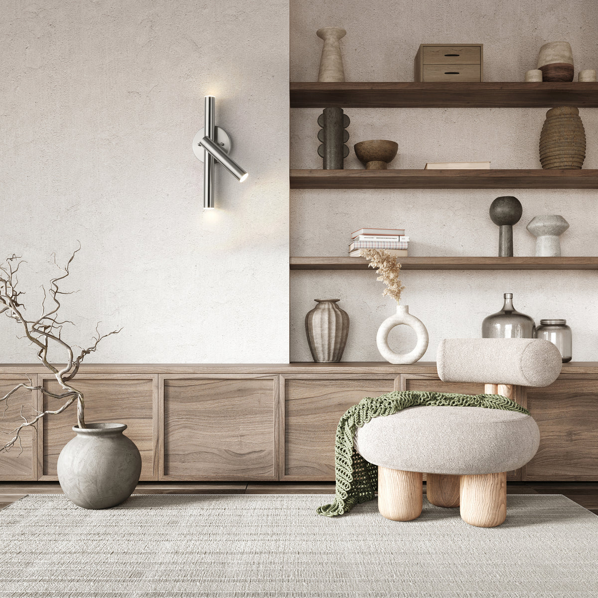 Forest 3 Light Wall Sconce