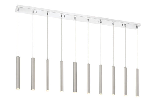 Forest 10 Light Linear Chandelier
