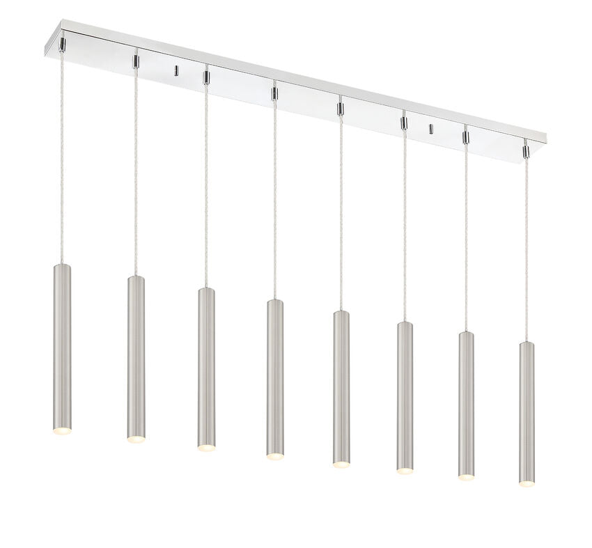 Forest 8 Light Linear Chandelier