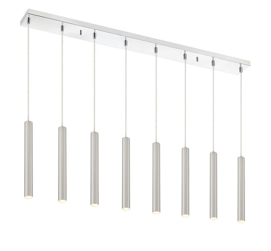 Forest 8 Light Linear Chandelier