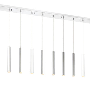 Forest 10 Light Linear Chandelier