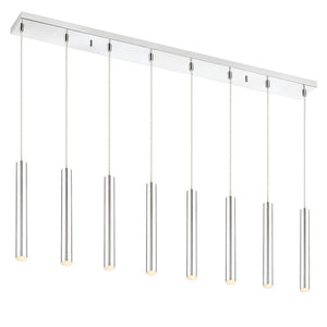 Forest 8 Light Linear Chandelier