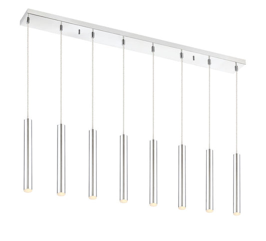 Forest 8 Light Linear Chandelier