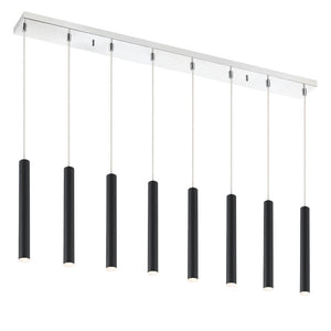 Forest 8 Light Linear Chandelier