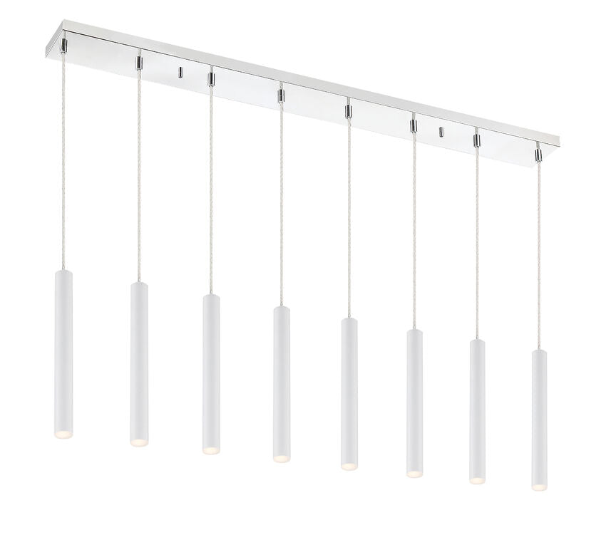 Forest 8 Light Linear Chandelier
