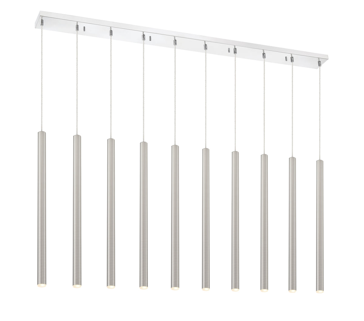 Forest 10 Light Linear Chandelier