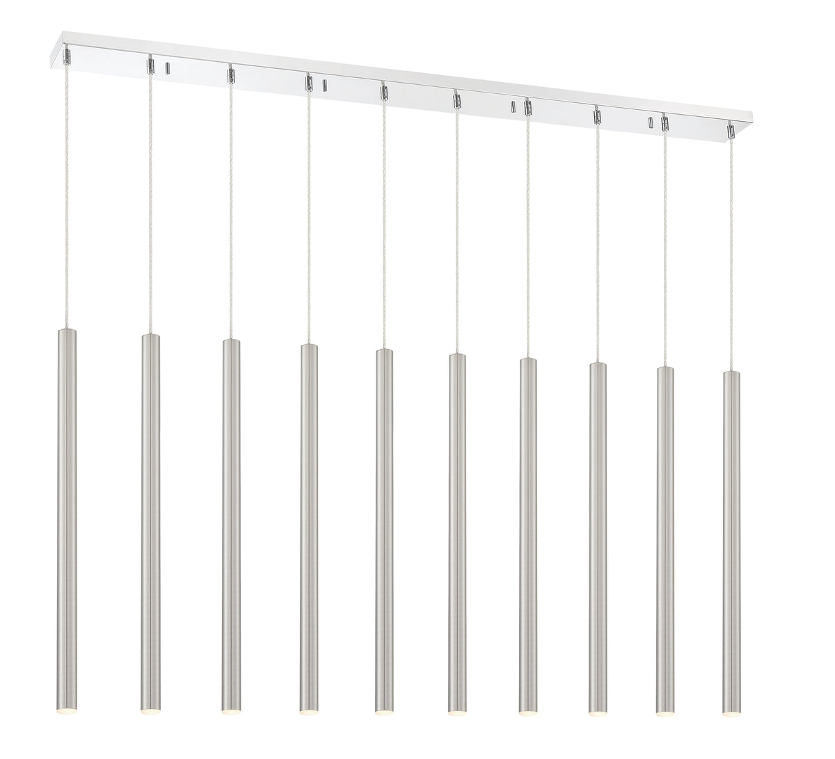 Forest 10 Light Linear Chandelier