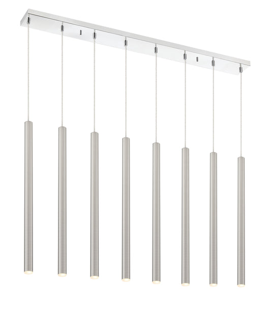 Forest 8 Light Linear Chandelier