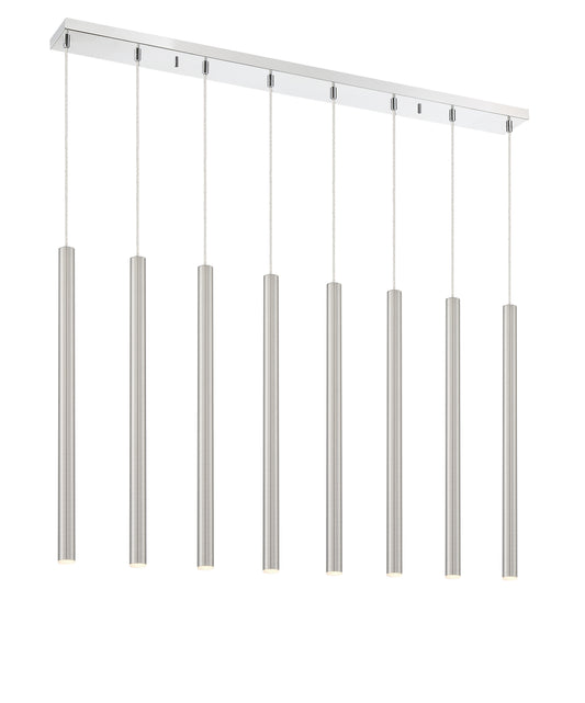 Forest 8 Light Linear Chandelier