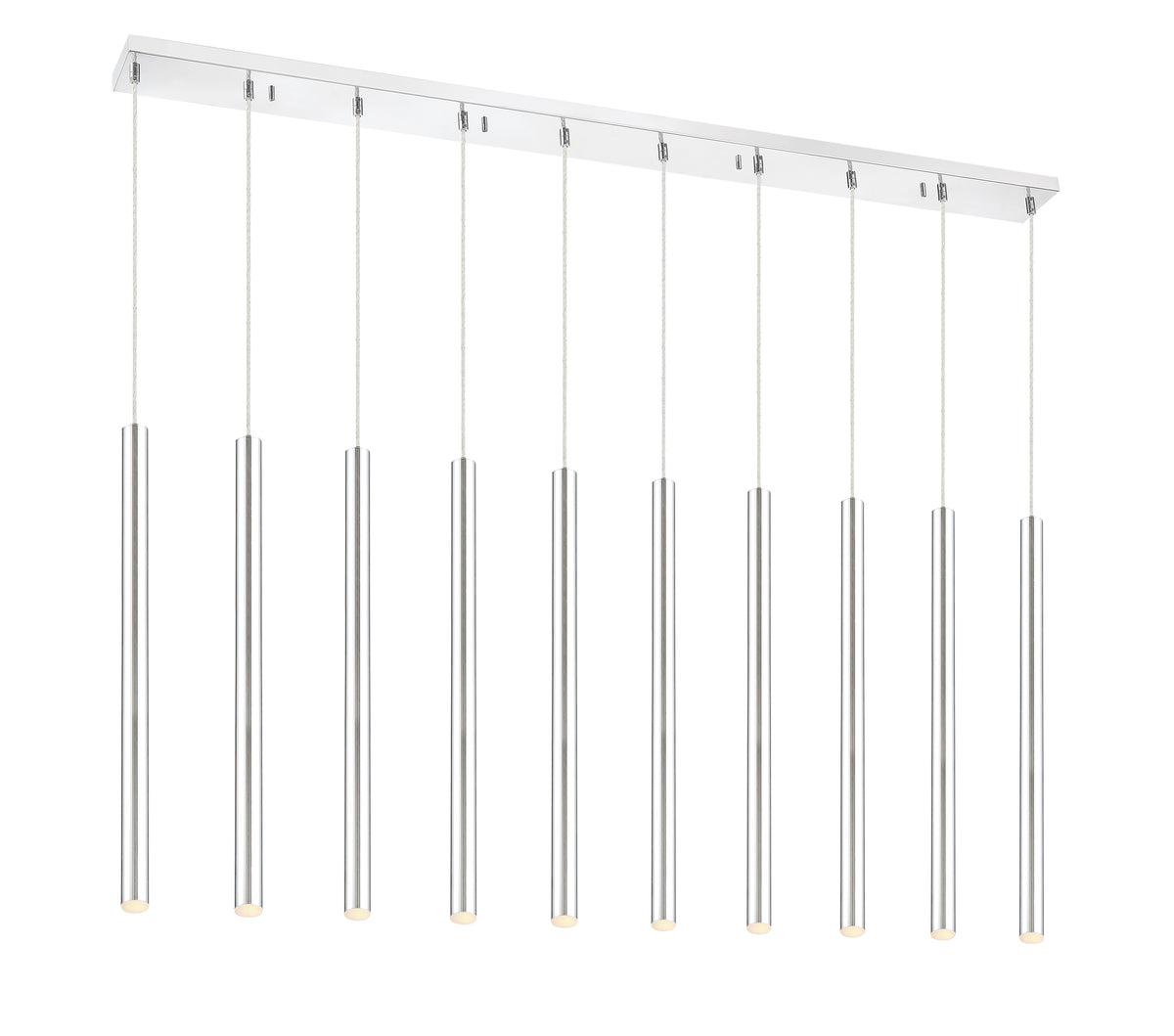 Forest 10 Light Linear Chandelier