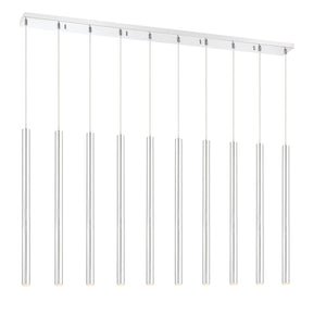 Forest 10 Light Linear Chandelier