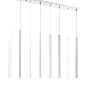 Forest 8 Light Linear Chandelier
