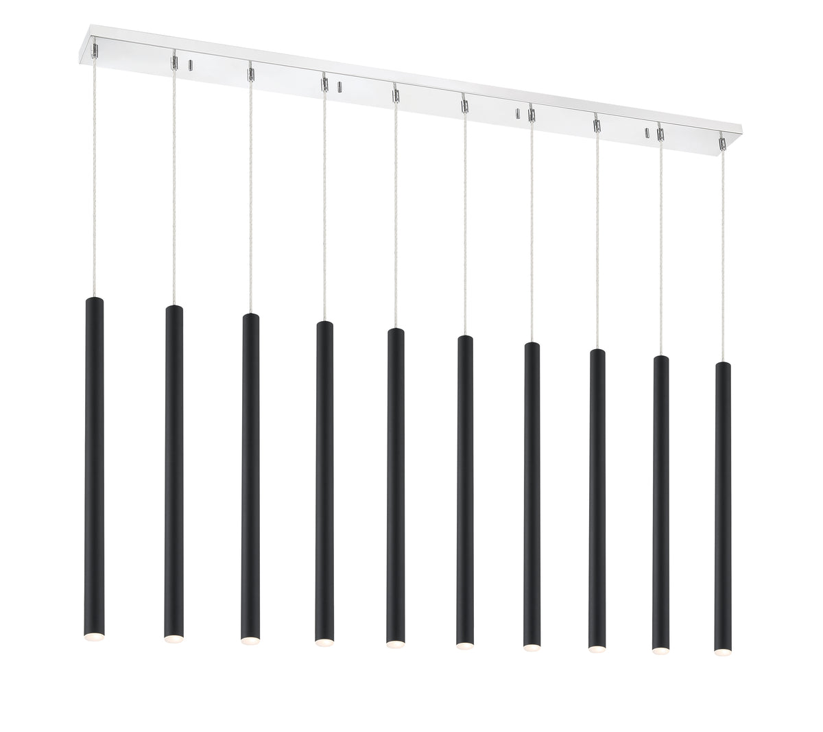 Forest 10 Light Linear Chandelier