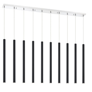 Forest 10 Light Linear Chandelier
